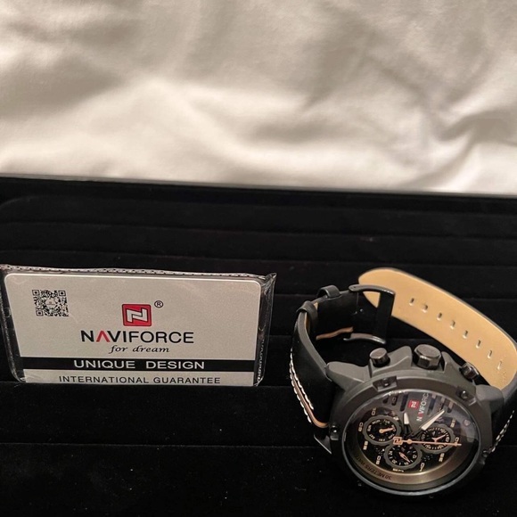 NAVIFORCE Sport Military Watches for Men Waterproof Watch Analog Quartz - Picture 5 of 8